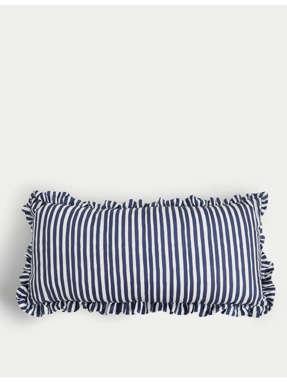 Marks & Spencer Vankúšik s prúžkami, s vysokým podielom bavlny Marks & Spencer zelená