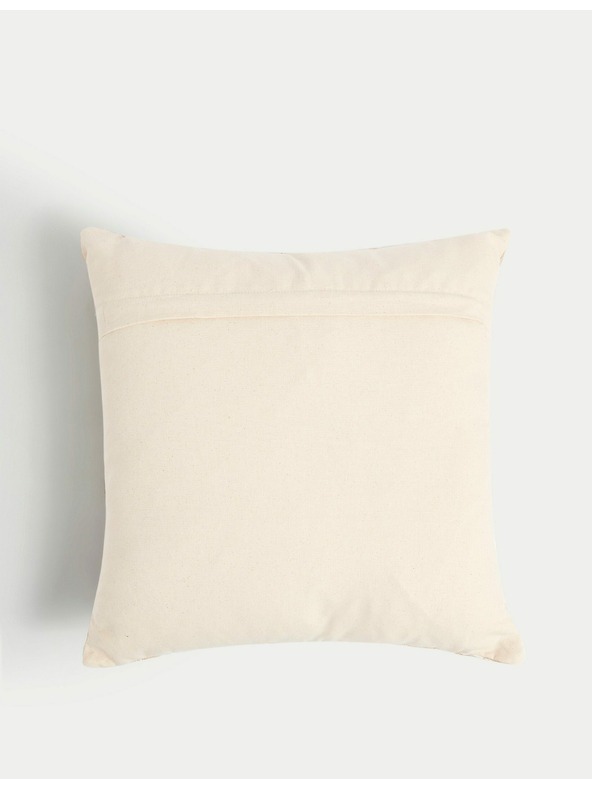 Marks & Spencer Vankúš s výšivkou, z čistej bavlny Marks & Spencer smotanová