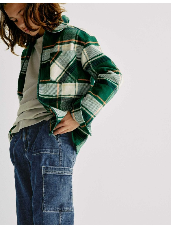 Marks & Spencer Tepláková džínsy s vysokým podielom bavlny (6–16 rokov) Marks & Spencer námorná modrá