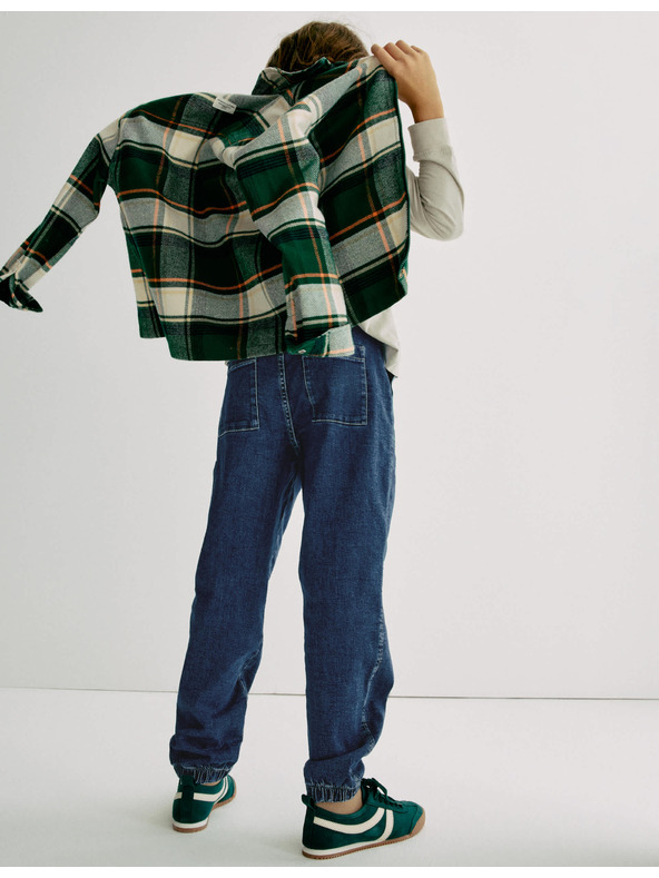 Marks & Spencer Tepláková džínsy s vysokým podielom bavlny (6–16 rokov) Marks & Spencer námorná modrá