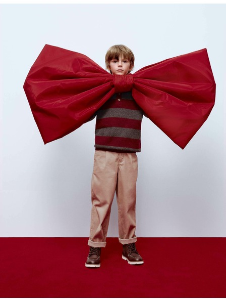 Marks & Spencer Skladané chino nohavice s vysokým obsahom bavlny (6-16 rokov) Marks & Spencer béžová