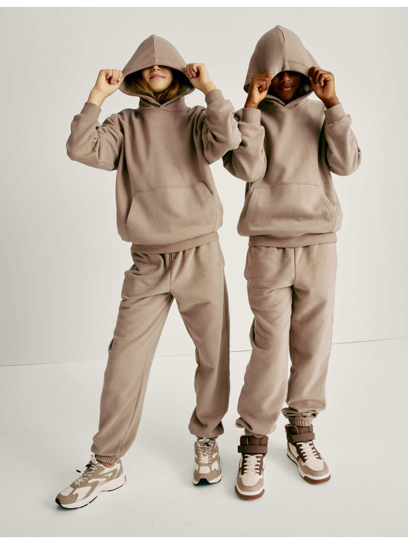 Marks & Spencer Tepláková súprava z vysokej bavlny (6-16 rokov) Marks & Spencer béžová