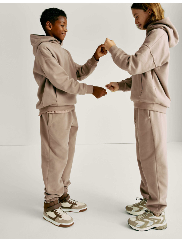 Marks & Spencer Tepláková súprava z vysokej bavlny (6-16 rokov) Marks & Spencer béžová