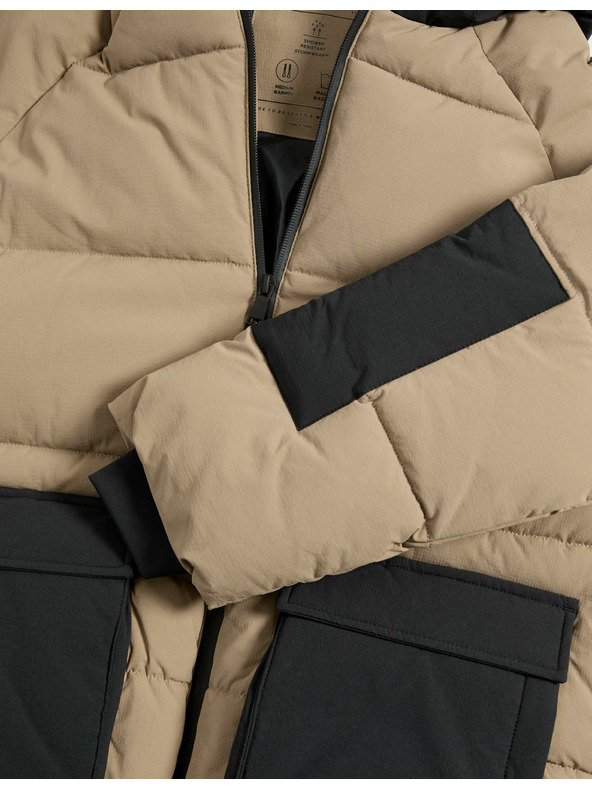 Marks & Spencer Zateplený kabát (6–16 rokov) Marks & Spencer hnedá