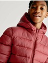 Marks & Spencer Ľahký zateplený kabát s technológiou Stormwear™ (2–16 rokov) Marks & Spencer červená