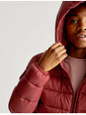 Marks & Spencer Ľahký zateplený kabát s technológiou Stormwear™ (2–16 rokov) Marks & Spencer červená