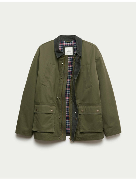 Marks & Spencer Bunda z čistej bavlny (6-16 rokov) Marks & Spencer zelená