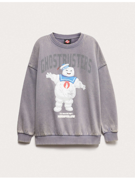 Marks & Spencer Mikina s motívom Ghostbuster (6-16 rokov) Marks & Spencer sivá