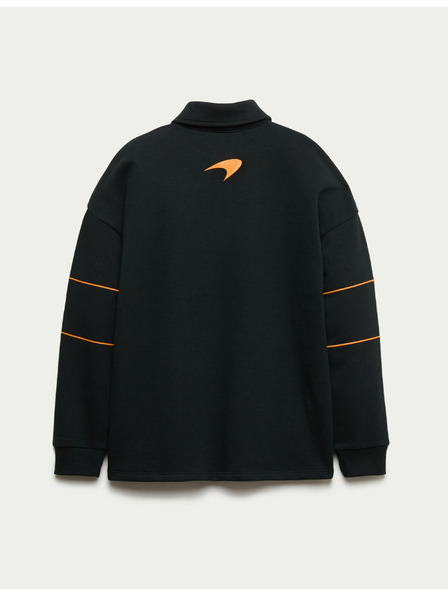 Marks & Spencer Rugbyové tričko McLaren™ s vysokým obsahom bavlny (2-16 rokov) Marks & Spencer čierna