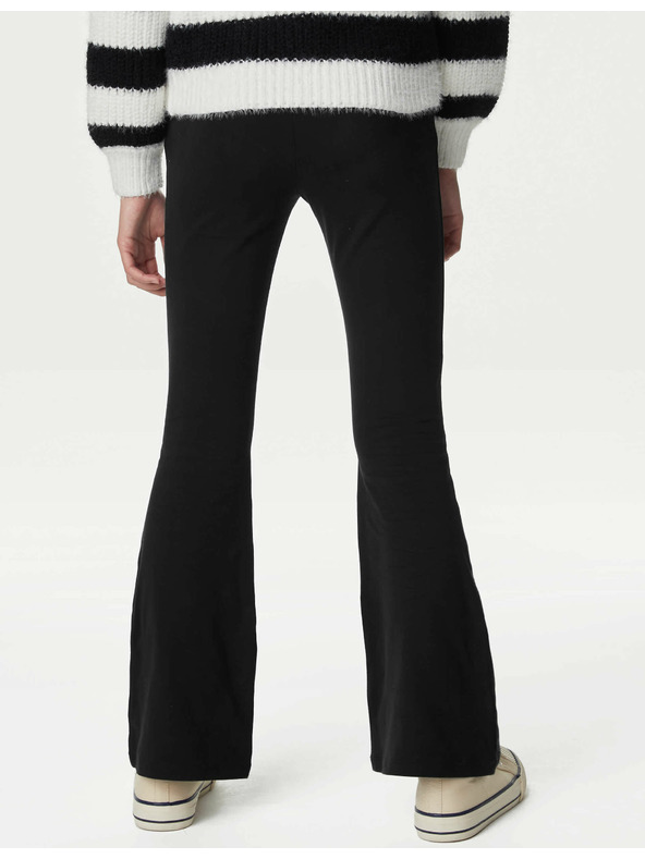 Marks & Spencer Rozšírené legíny s vysokým podielom bavlny (6–16 rokov), 2 ks Marks & Spencer čierna