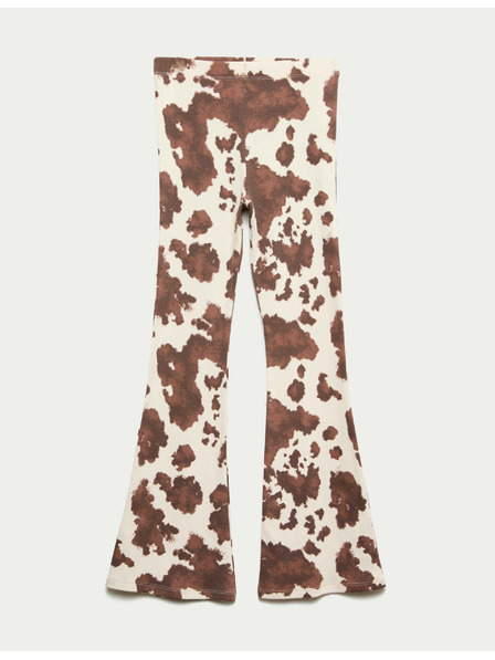 Marks & Spencer Legíny s vysokým podielom bavlny a potlačou poníkov (2–16 rokov) Marks & Spencer hnedá