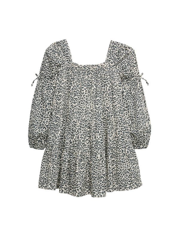 Marks & Spencer Šaty z čistej bavlny s leopardím vzorom (6–16 rokov) Marks & Spencer hnedá