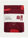 Marks & Spencer Pyžamová súprava Basketball, z čistej bavlny (3–16 rokov) Marks & Spencer červená