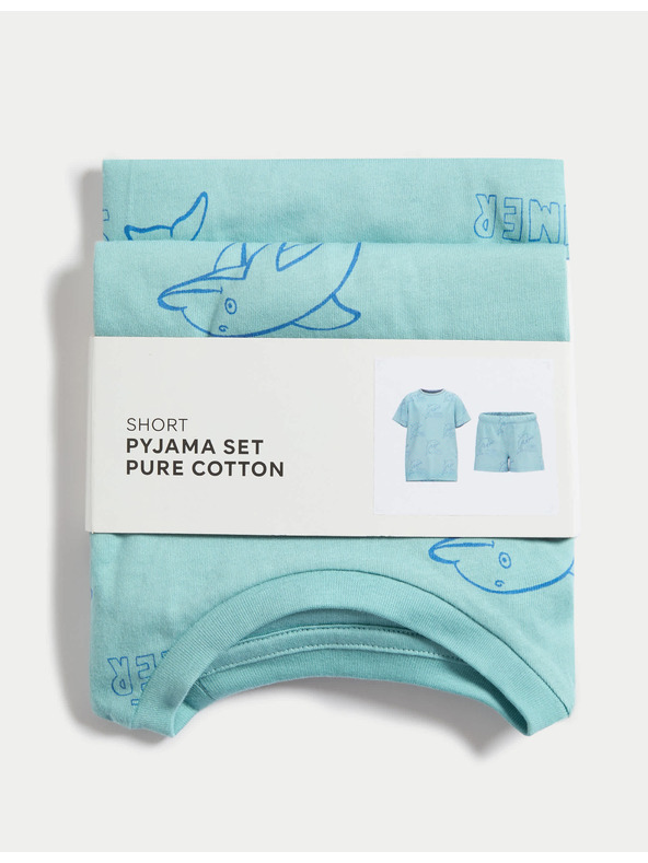 Marks & Spencer Pyžamová súprava z čistej bavlny s motívom zvierat (1–8 rokov) Marks & Spencer viacfarebná