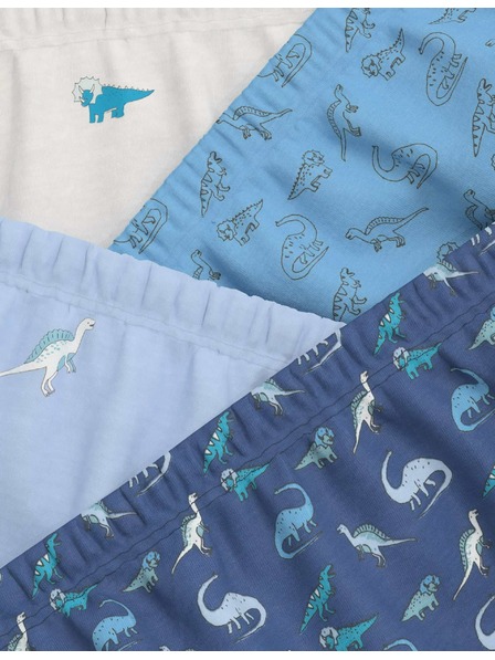 Marks & Spencer Nohavičky z čistej bavlny s motívom dinosaurov, 7 ks v balení (2–8 rokov) Marks & Spencer viacfarebná