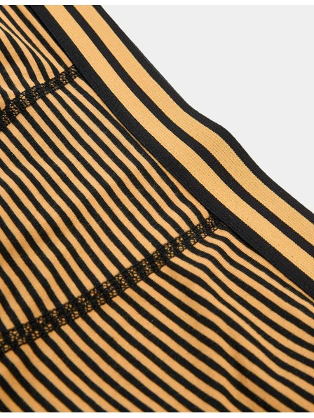 Marks & Spencer Bavlnené pruhované trenírky so strečom, 5 ks v balení (5–16 rokov) Marks & Spencer viacfarebná