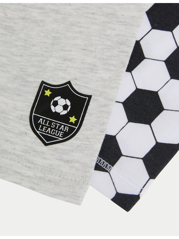 Marks & Spencer Trenírky s futbalovým motívom a vysokým podielom bavlny (5–16 rokov), 5 ks Marks & Spencer viacfarebná