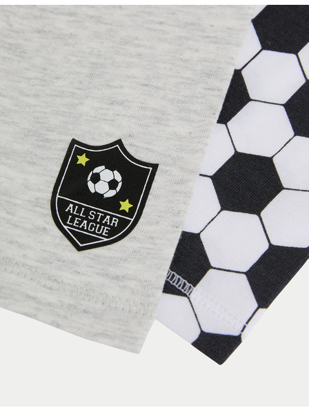 Marks & Spencer Trenírky s futbalovým motívom a vysokým podielom bavlny (5–16 rokov), 5 ks Marks & Spencer viacfarebná