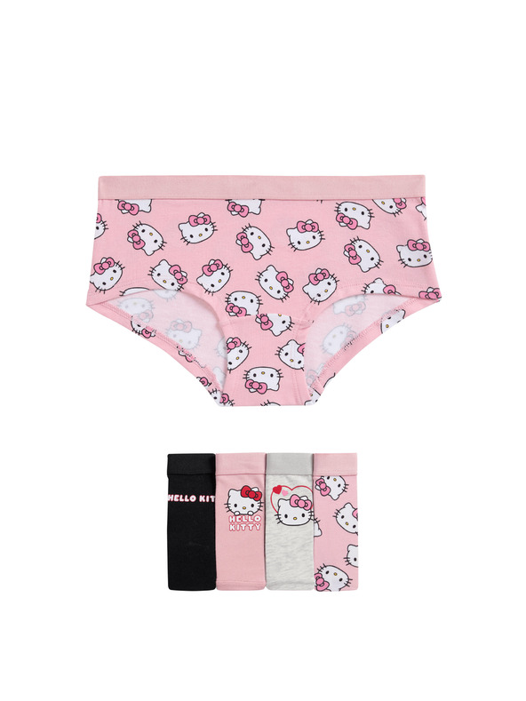 Marks & Spencer Šortky Hello Kitty™ s vysokým podielom bavlny, 5 ks (5–16 rokov) Marks & Spencer viacfarebná