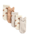 Marks & Spencer Balenie 5 párov detských ponožiek Spencer Bear s vysokým podielom bavlny (0–3 roky) Marks & Spencer viacfarebná