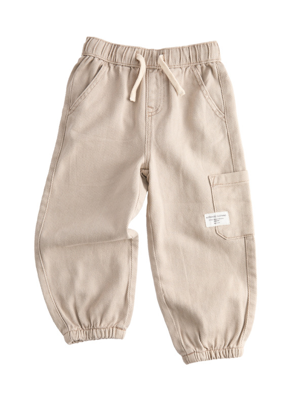 Marks & Spencer Cargo džínsy voľného strihu (2–8 rokov) Marks & Spencer smotanová