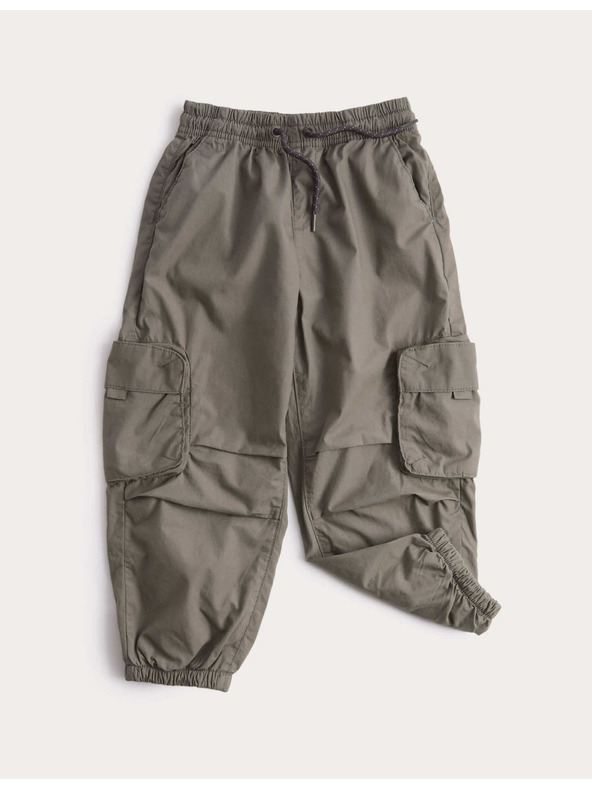 Marks & Spencer Tepláky s vreckami, z čistej bavlny (2–8 rokov) Marks & Spencer zelená