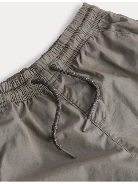 Marks & Spencer Tepláky s vreckami, z čistej bavlny (2–8 rokov) Marks & Spencer zelená