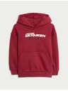 Marks & Spencer Mikina Disney Cars™ s kapucňou, zipsom a vysokým podielom bavlny (2–8 rokov) Marks & Spencer červená