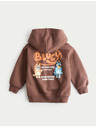 Marks & Spencer Mikina s kapucňou a motívom Bluey™, s vysokým podielom bavlny (2–8 rokov) Marks & Spencer hnedá
