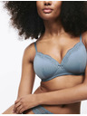 Marks & Spencer Čipkovaná podprsenka Jasmine, plný košíček, bez kostíc (A–E) Marks & Spencer modrá