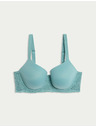 Marks & Spencer Hladká podprsenka Body Soft™ s kosticami a plnými košíčkami, veľ. A–E Marks & Spencer zelená