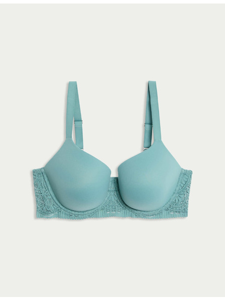 Marks & Spencer Hladká podprsenka Body Soft™ s kosticami a plnými košíčkami, veľ. A–E Marks & Spencer zelená