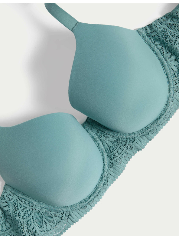 Marks & Spencer Hladká podprsenka Body Soft™ s kosticami a plnými košíčkami, veľ. A–E Marks & Spencer zelená
