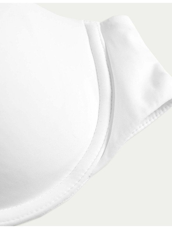 Marks & Spencer Kosticová podprsenka Flexifit™ s predným zapínaním, plné košíčky A–E Marks & Spencer biela