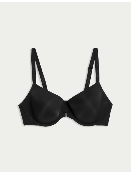Marks & Spencer Kosticová podprsenka Flexifit™ s predným zapínaním, plné košíčky A–E Marks & Spencer čierna