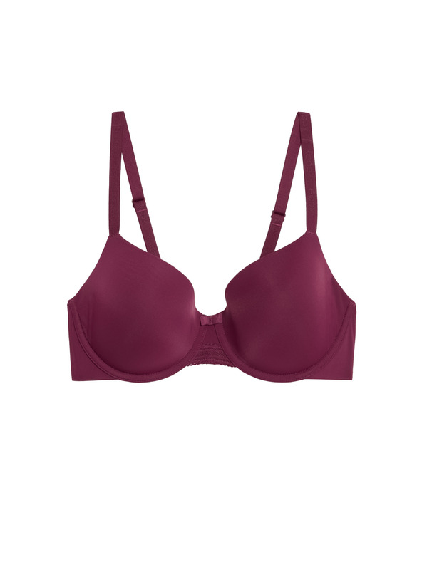 Marks & Spencer Podprsenka s kostícami a plnými košíčkami, veľ. A-E Marks & Spencer ružová