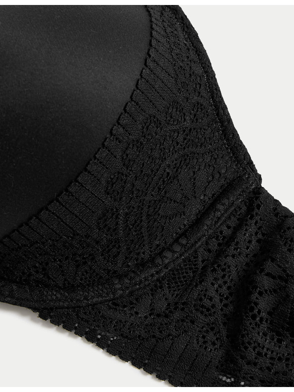 Marks & Spencer Hladká dekoltová podprsenka Body Soft™ s kostícami, veľ. A–E Marks & Spencer čierna