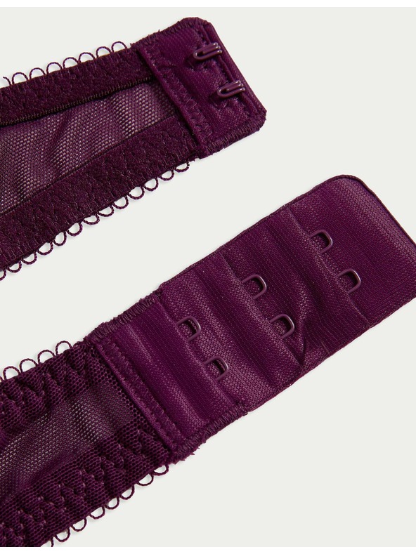 Marks & Spencer Dekoltová podprsenka s kostícami a čipkou, veľ. A–E Marks & Spencer ružová