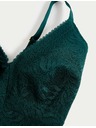 Marks & Spencer Čipková podprsenka bez kostíc, so zmenšujúcim efektom a technológiou Flexifit™ Marks & Spencer zelená