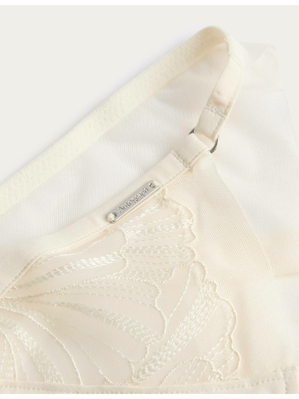 Marks & Spencer Nohavičky s výšivkou Monaco Marks & Spencer smotanová