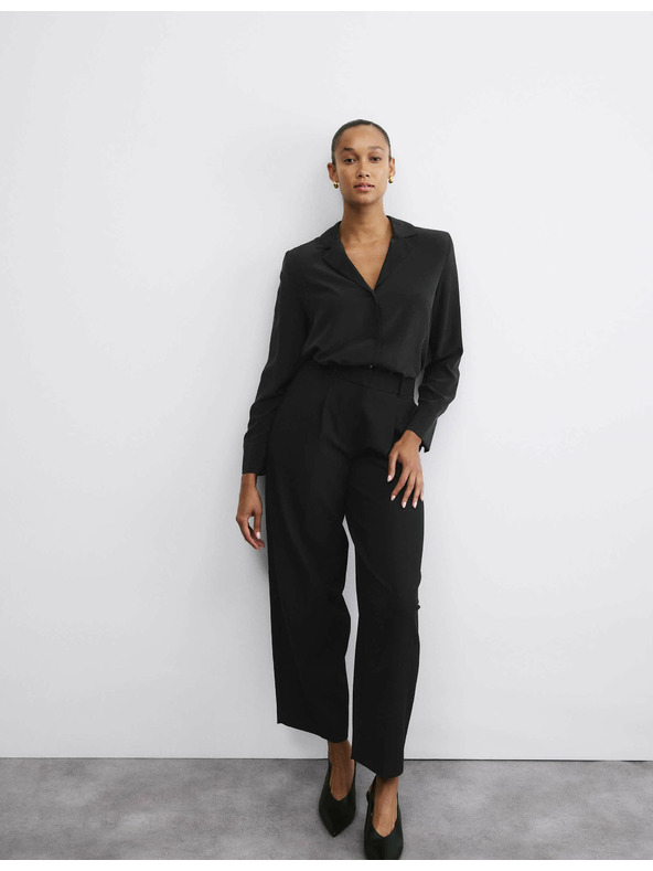 Marks & Spencer Saténové ramenné vložky Marks & Spencer čierna