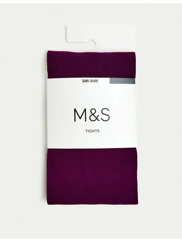 Marks & Spencer Nepriehľadné pančuchové nohavice, 60 DEN Marks & Spencer fialová