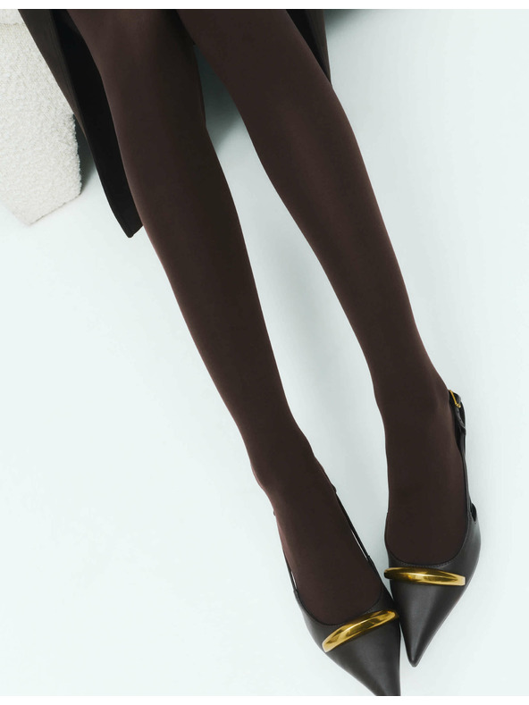 Marks & Spencer Pančuchy Body Sensor™, 60 DEN, 3 páry v balení Marks & Spencer hnedá