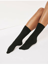 Marks & Spencer Nepriesvitné veľmi mäkké členkové ponožky, 40 DEN, 3 páry v balení Marks & Spencer čierna