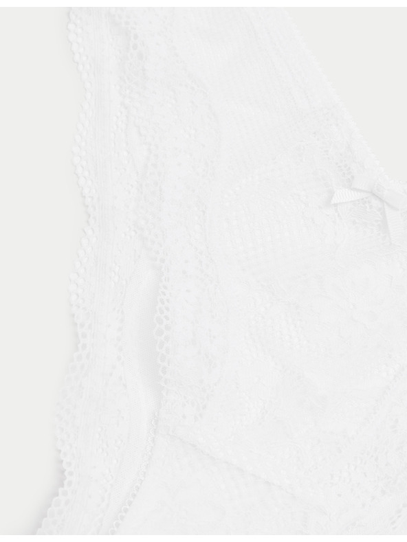 Marks & Spencer 3 ks krajkových nohavičiek Jasmine Miami Marks & Spencer biela