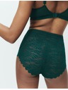 Marks & Spencer Čipkované nohavičky do pása s technológiou Flexifit™, 3 ks Marks & Spencer zelená
