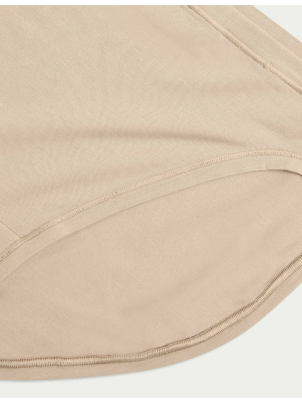 Marks & Spencer Vysoko strihované nohavičky s technológiou Flexifit™, s vysokým podielom modalu, 3 ks v balení Marks & Spencer béžová