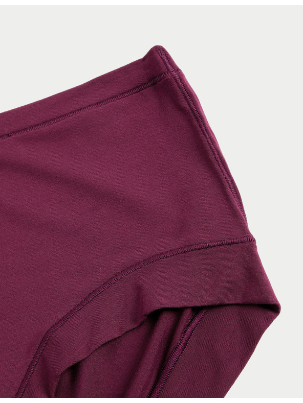 Marks & Spencer Šortky s vysokým pásom a technológiou Flexifit™, 3 ks v balení Marks & Spencer ružová