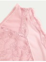 Marks & Spencer Vysoko strihované čipkované nohavičky s vysokým pásom Jasmine, 3 ks Marks & Spencer ružová