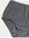 Marks & Spencer Nohavičky do pásu s vysokým podielom bavlny, 4 ks Marks & Spencer šedá